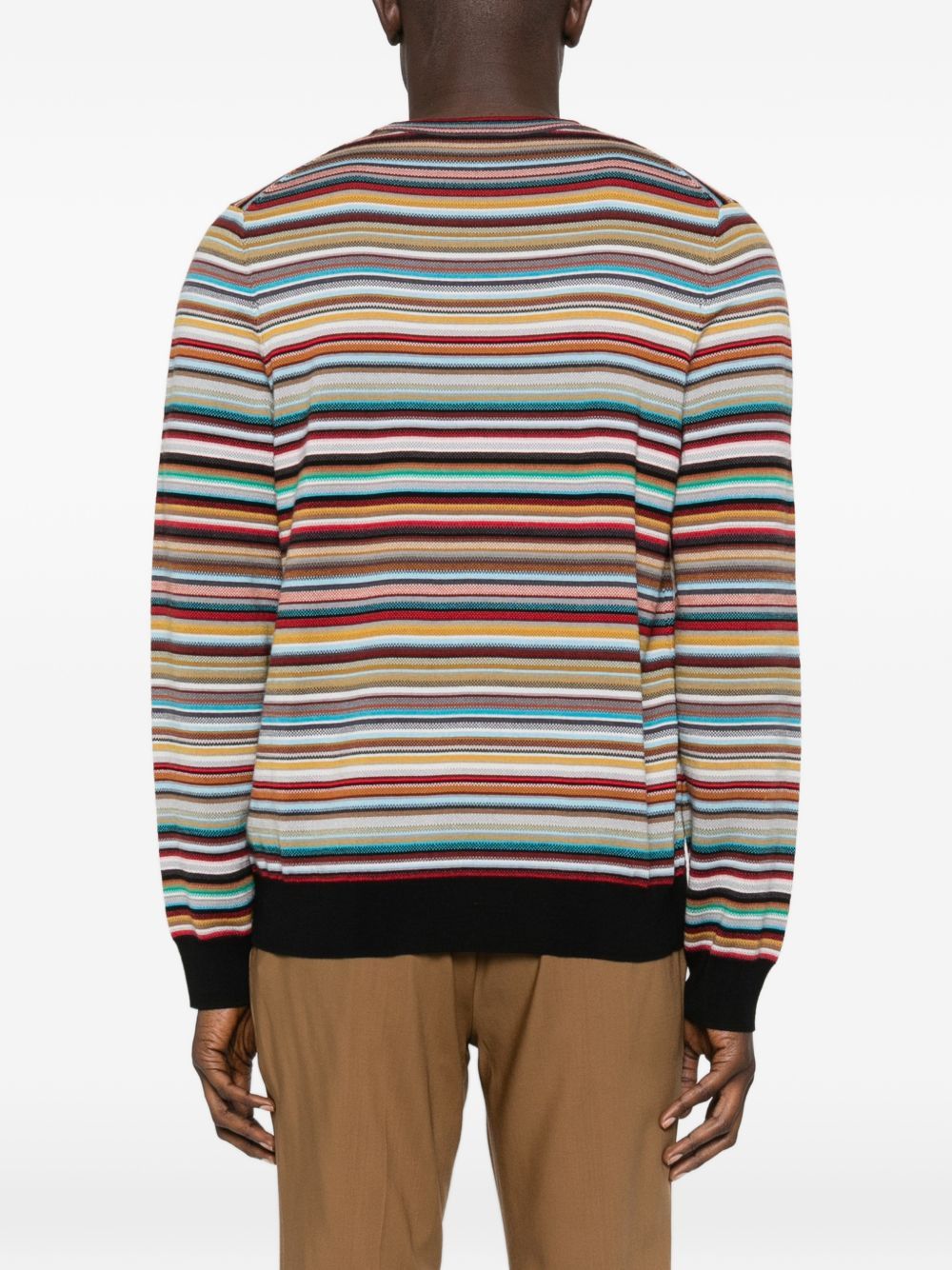 Paul Smith SIGNATURE STRIPE WOOL SWEATER Size US M / EU 48-50 / 2 - 4 Thumbnail