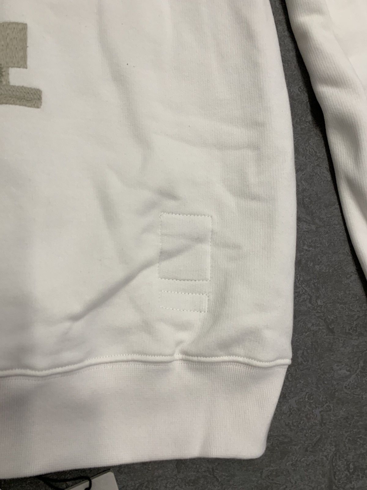 Rick Owens Rick Owens Drkshdw Logo Crewneck Sweatshirt White Size US S / EU 44-46 / 1 - 3 Thumbnail