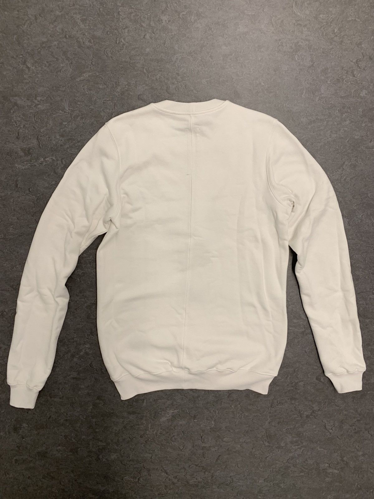 Rick Owens Rick Owens Drkshdw Logo Crewneck Sweatshirt White Size US S / EU 44-46 / 1 - 11 Thumbnail