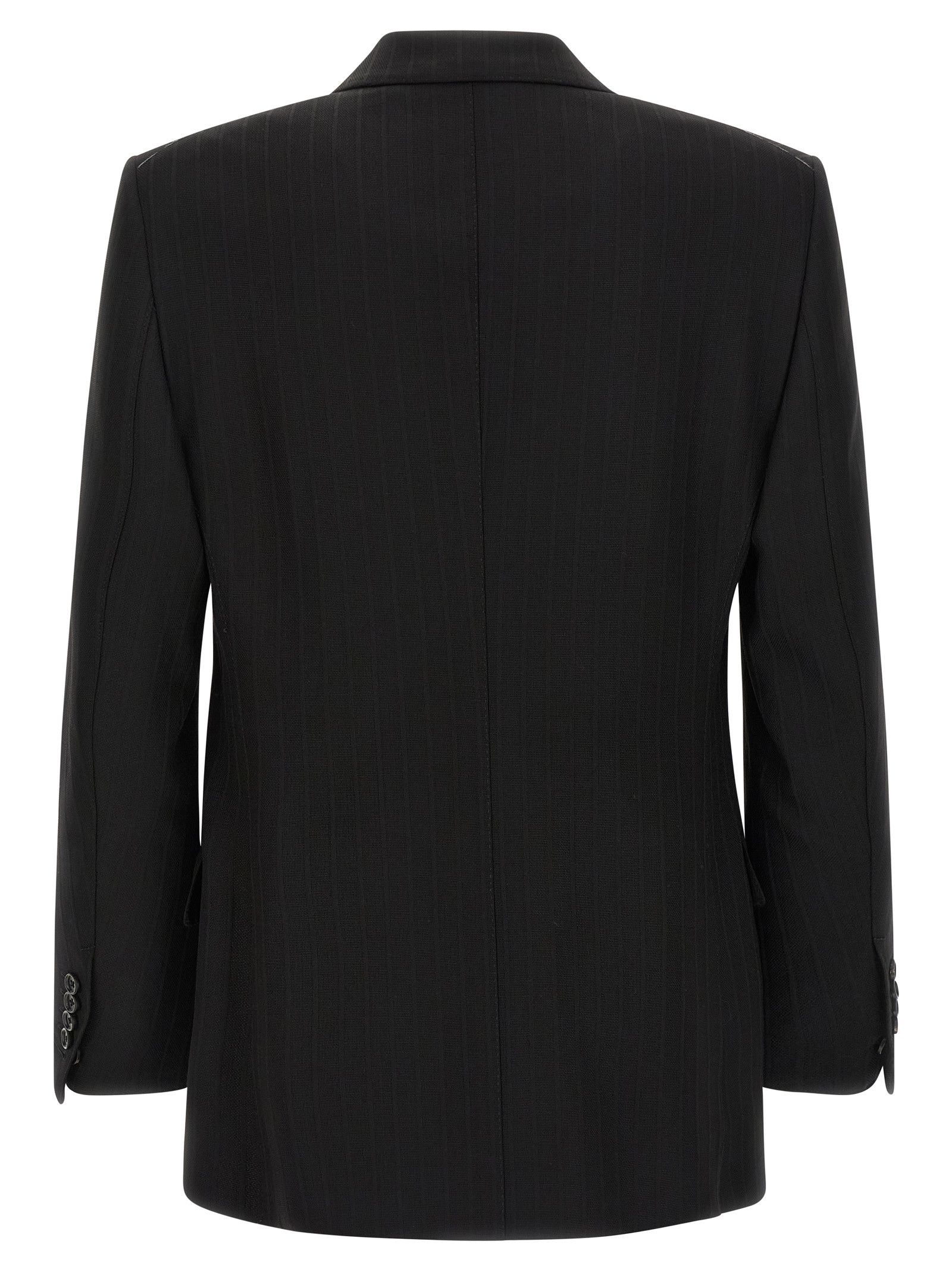 Tom Ford Satin Striped Blazer Size 50R - 2 Thumbnail