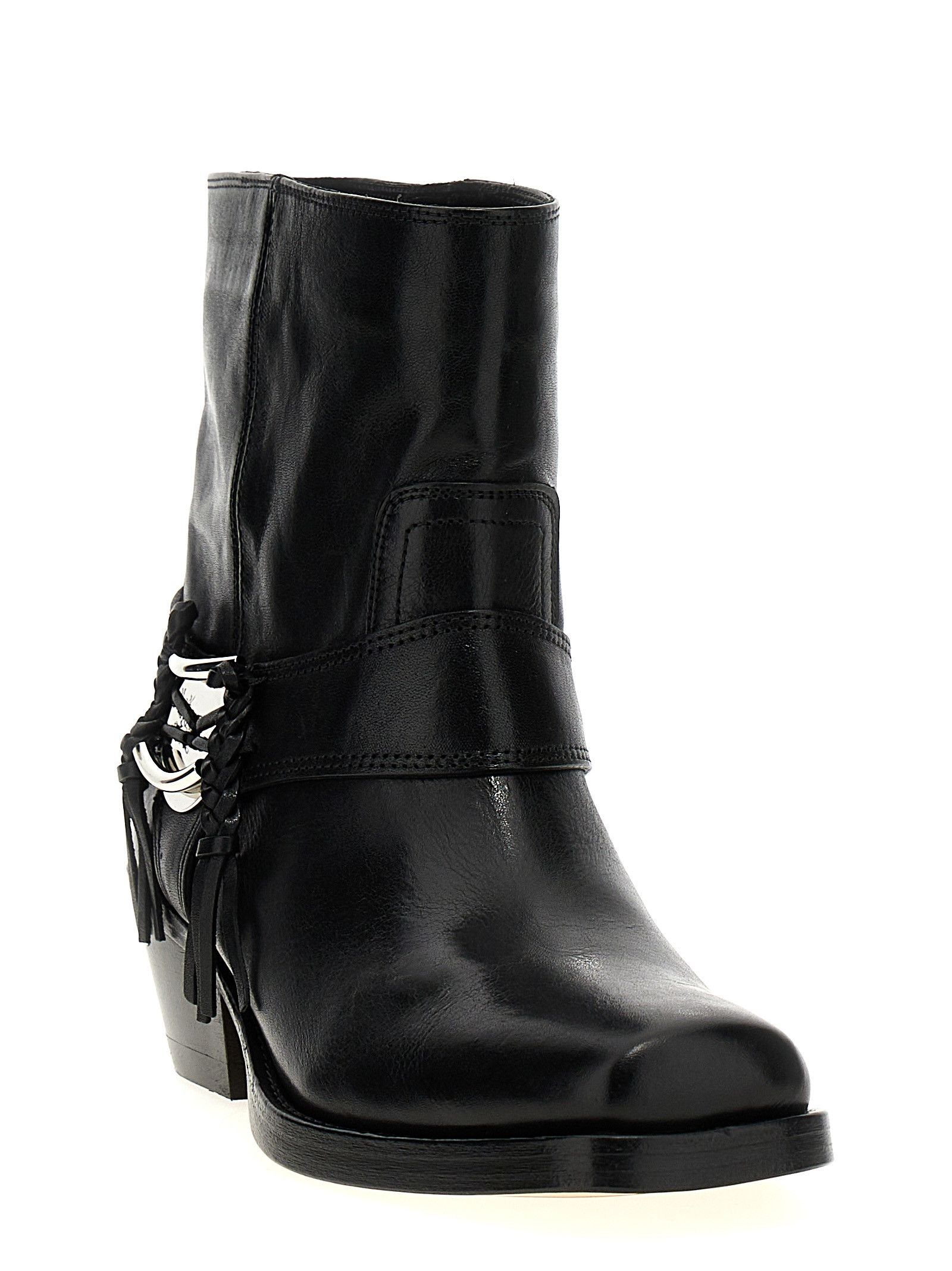 Isabel Marant 'Akson Gaucho' Ankle Boots Size US 6 / IT 36 - 2 Thumbnail