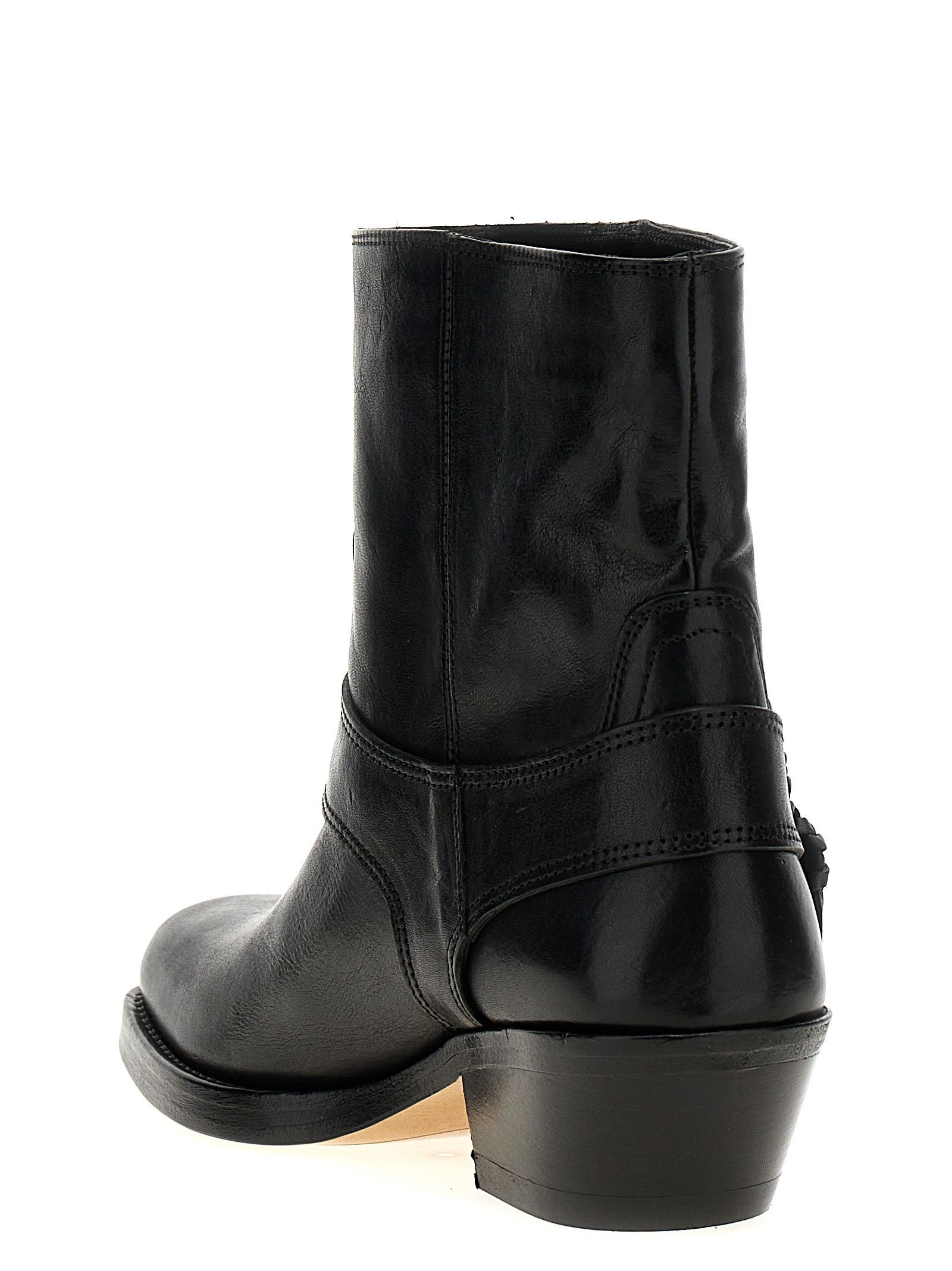 Isabel Marant 'Akson Gaucho' Ankle Boots Size US 6 / IT 36 - 3 Thumbnail
