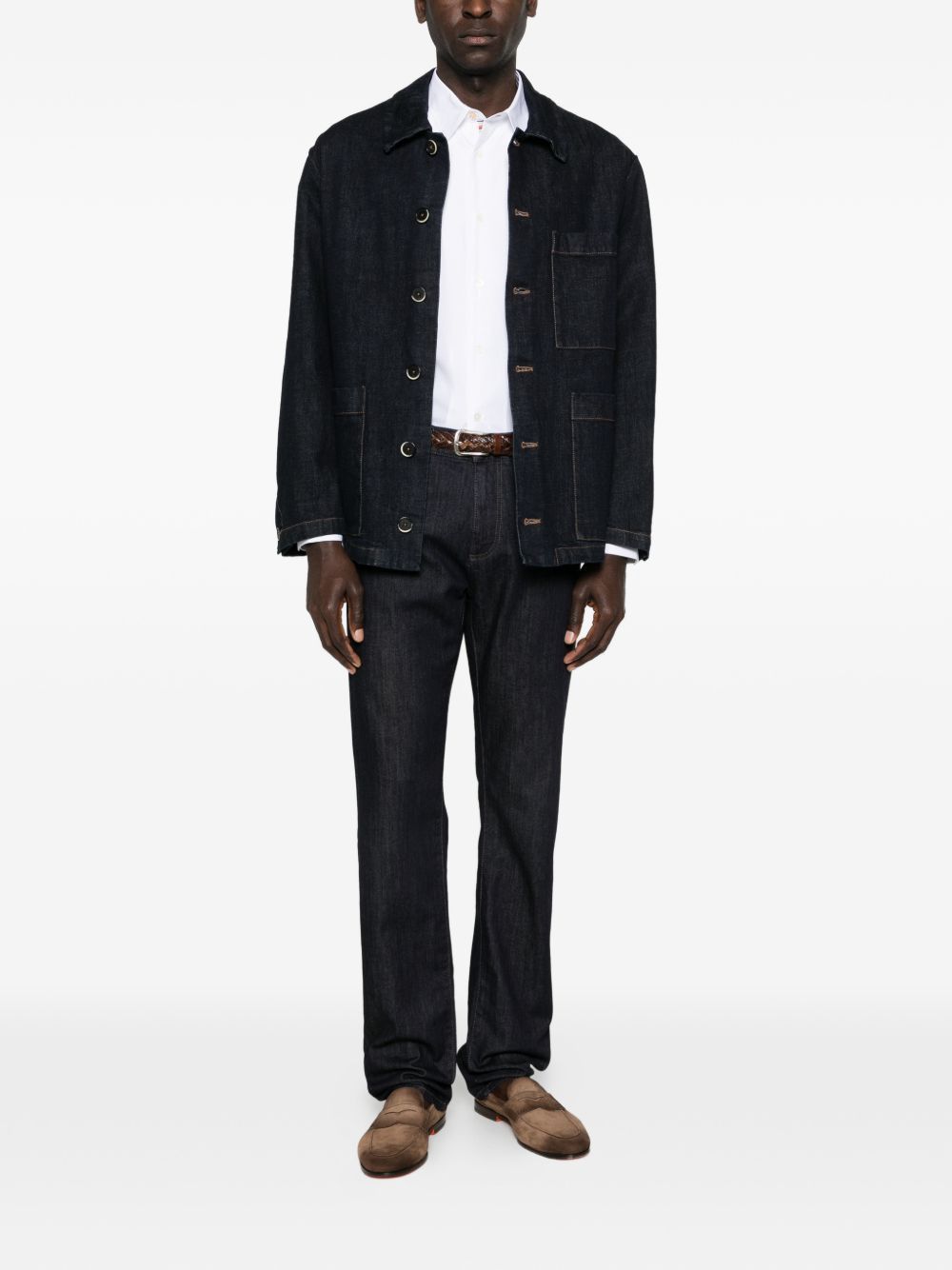 Paul Smith COTTON SHIRT Size US XL / EU 56 / 4 - 3 Thumbnail