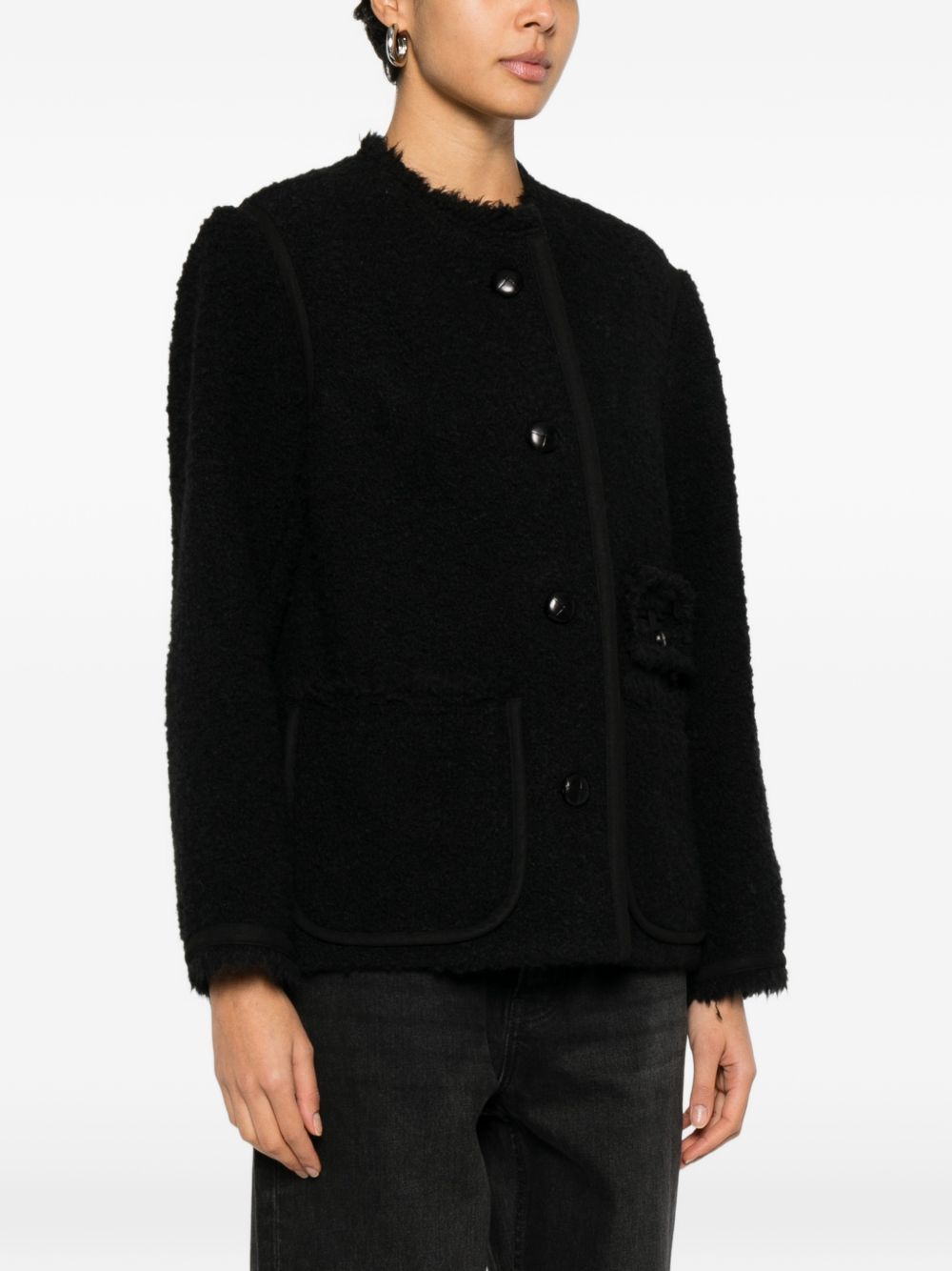 Isabel Marant MAYLIN WOOL BLEND JACKET Size S / US 4 / IT 40 - 4 Thumbnail