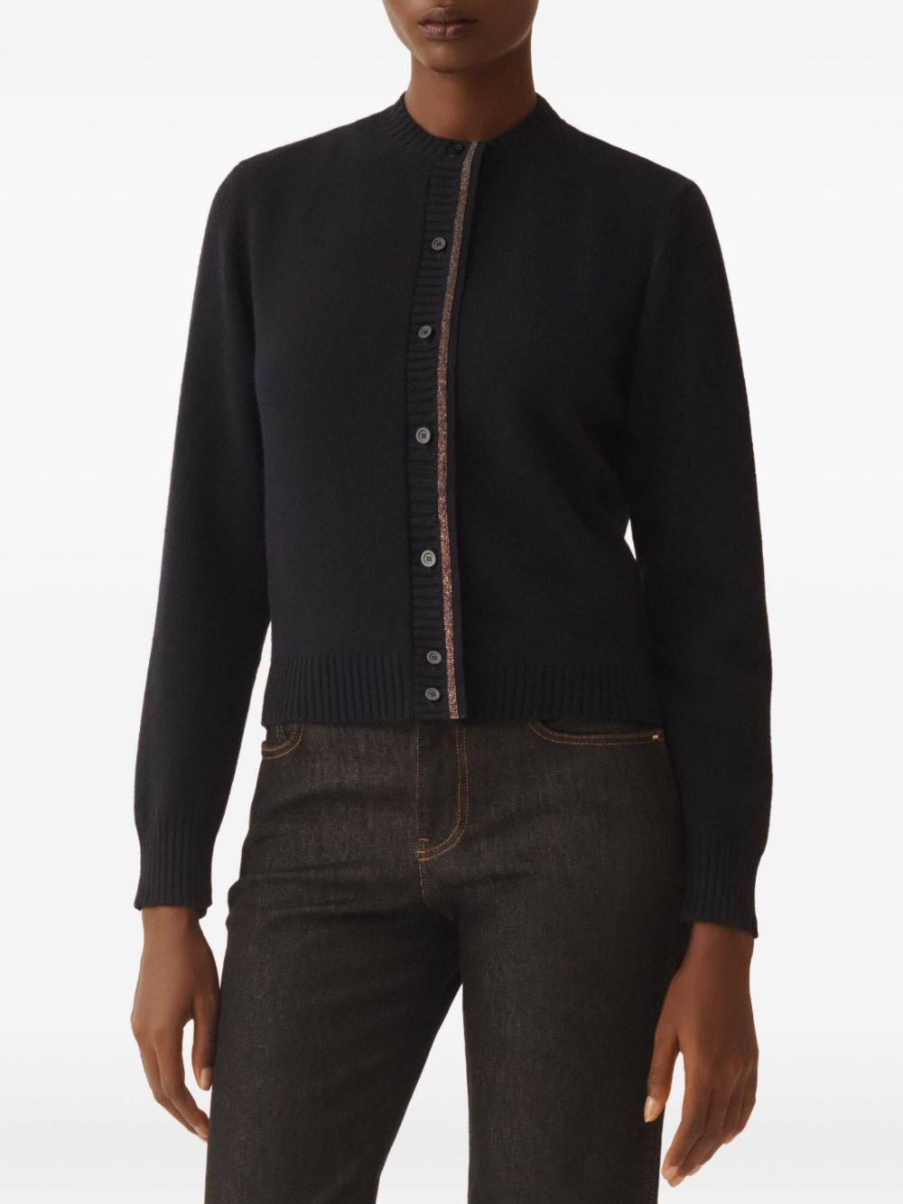 Fabiana Filippi WOOL BLEND JACKET Size S / US 4 / IT 40 - 5 Thumbnail