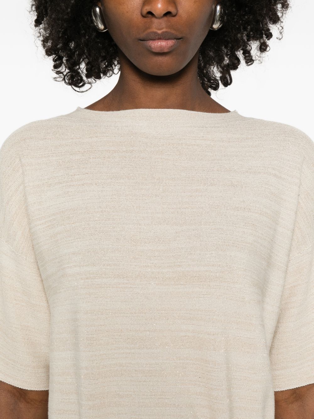 WOOL AND COTTON SWEATER