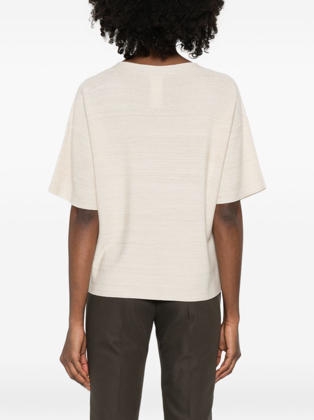 WOOL AND COTTON SWEATER