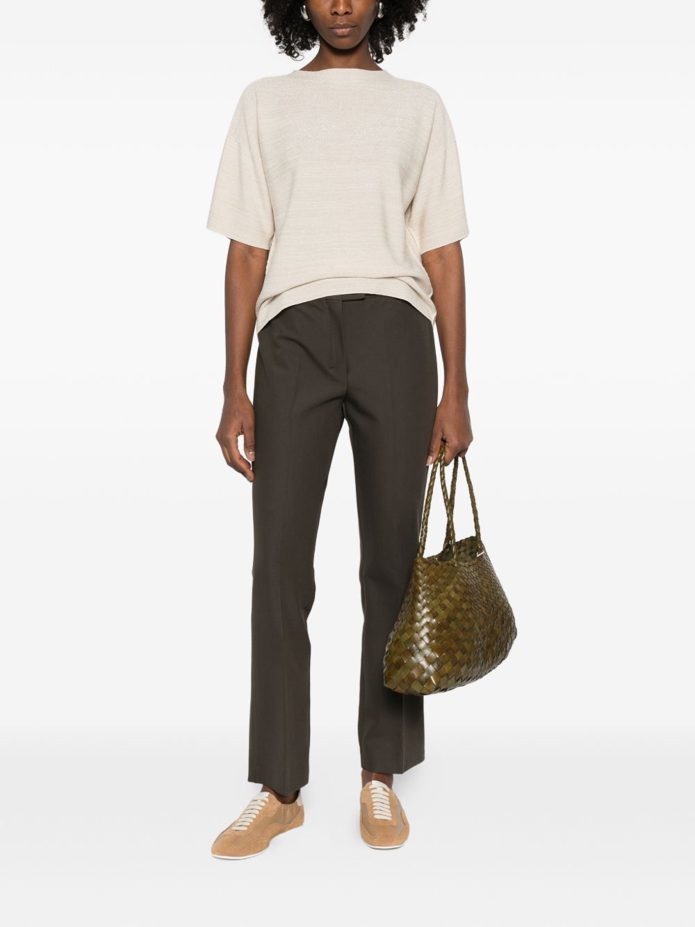 WOOL AND COTTON SWEATER