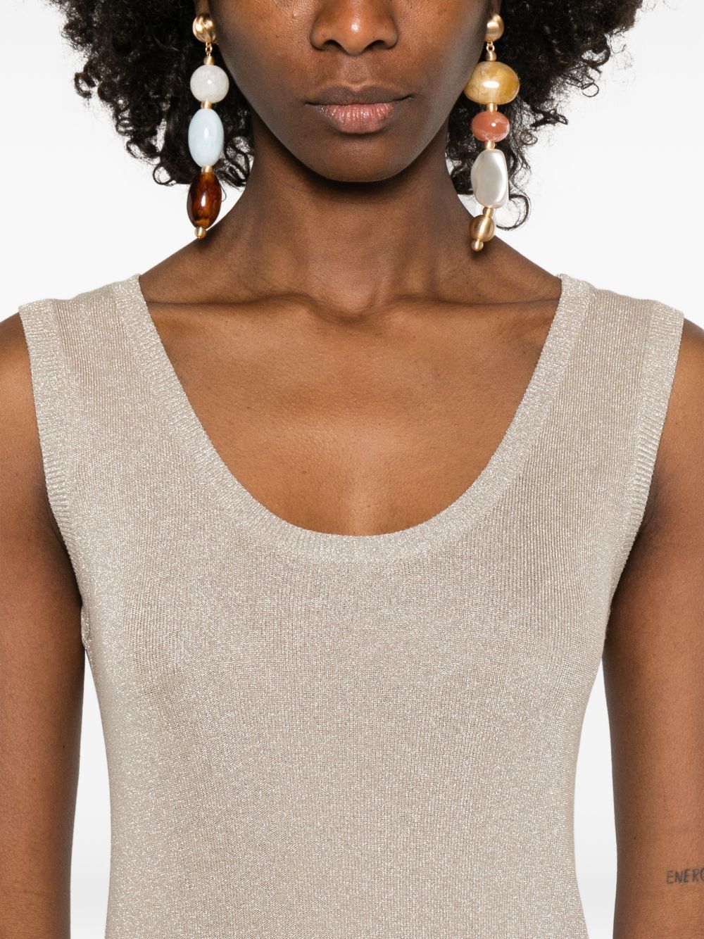 Fabiana Filippi TANK TOP Size L / US 10 / IT 46 - 4 Thumbnail