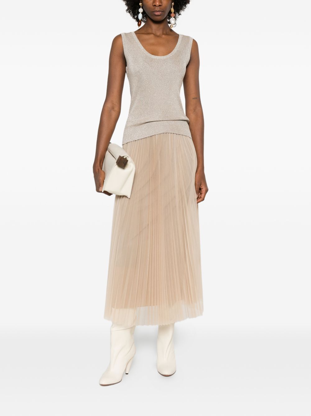 Fabiana Filippi TANK TOP Size L / US 10 / IT 46 - 3 Thumbnail