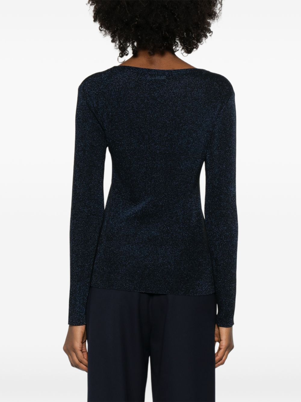 Fabiana Filippi CREWNECK SWEATER Size M / US 6-8 / IT 42-44 - 5 Thumbnail