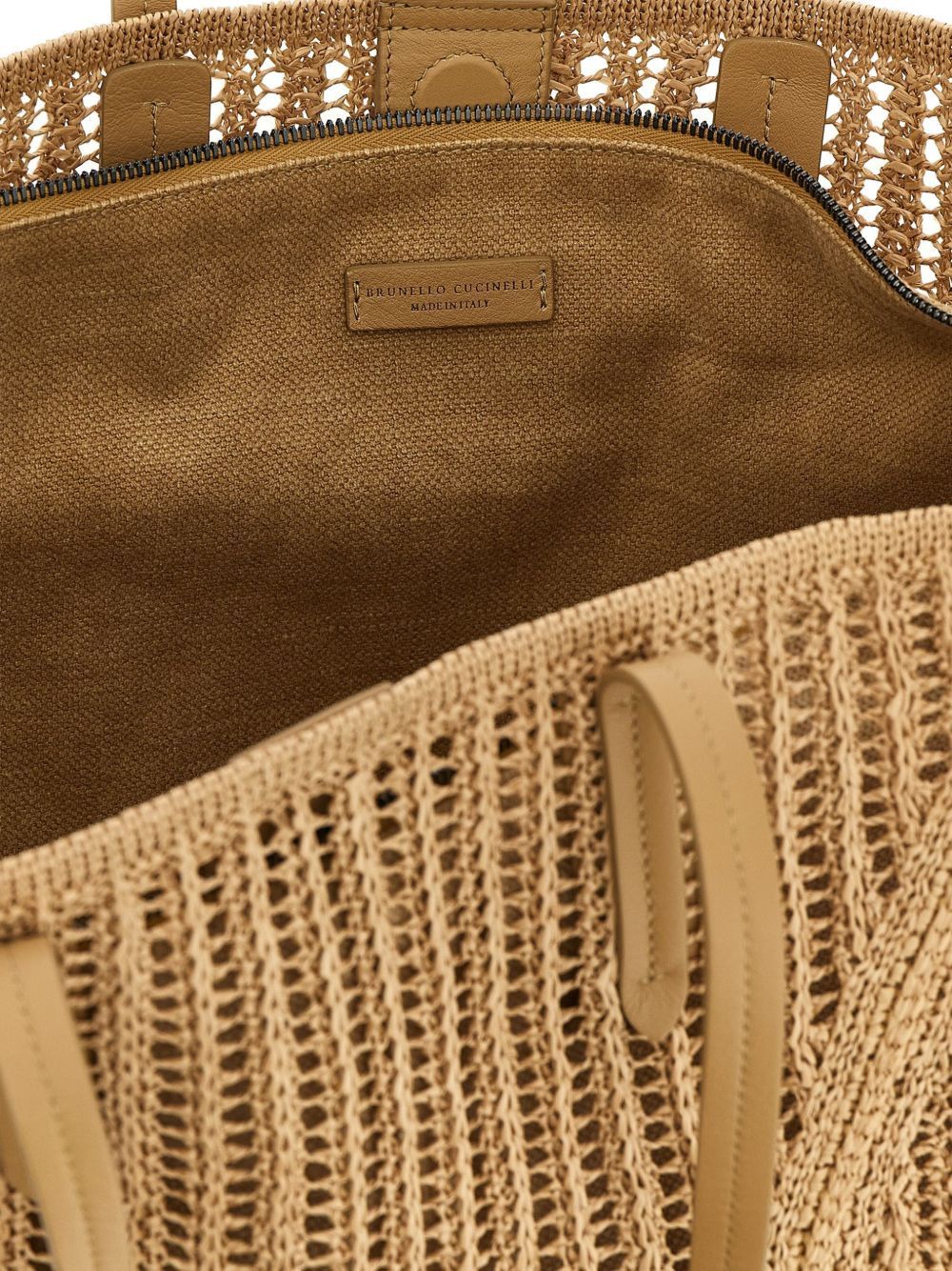 Brunello Cucinelli RAFIA TOTE BAG Size ONE SIZE - 2 Thumbnail