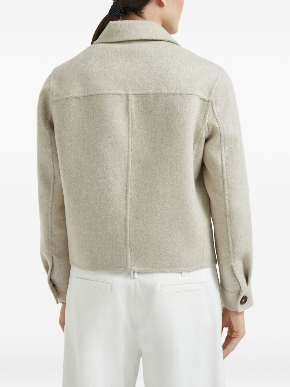 Brunello Cucinelli CASHMERE OVERCOAT Size S / US 4 / IT 40 - 6 Thumbnail