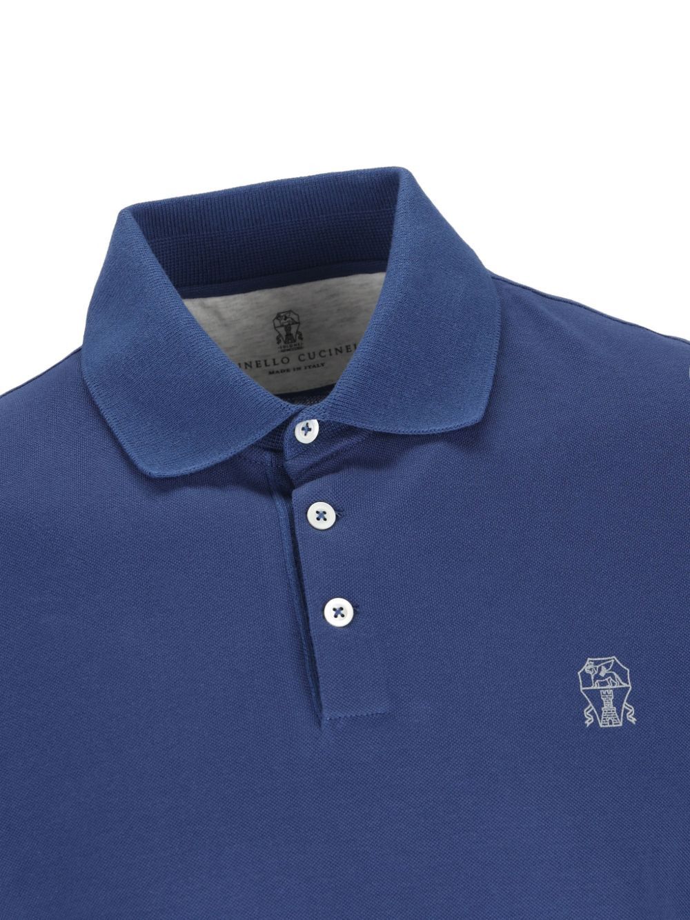 Brunello Cucinelli LOGO COTTON POLO SHIRT Size US S / EU 44-46 / 1 - 2 Thumbnail