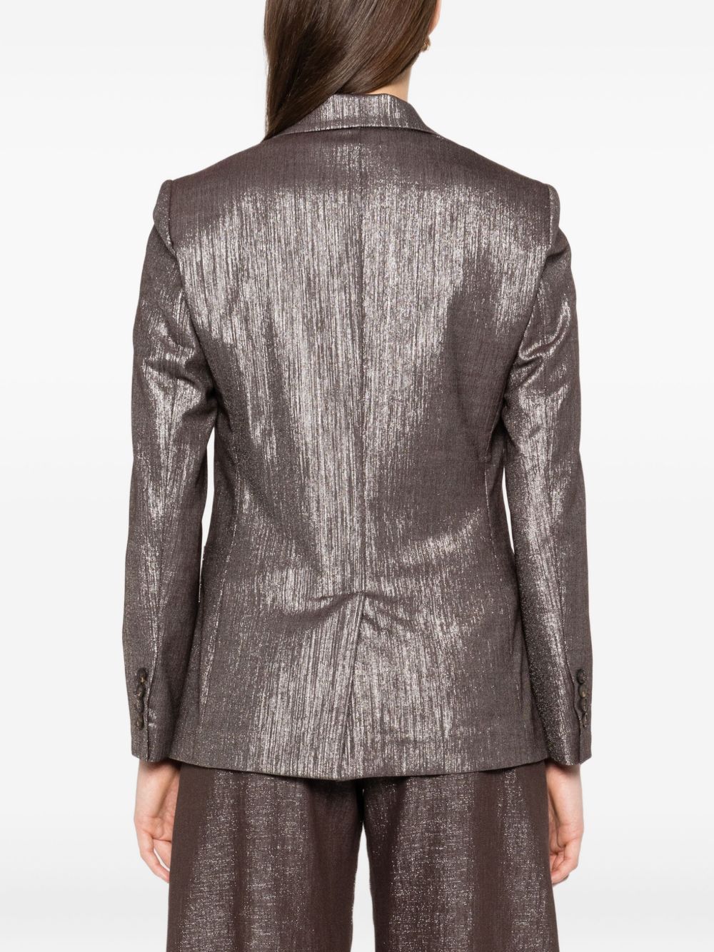 Brunello Cucinelli WOOL BLEND BLAZER JACKET Size S / US 4 / IT 40 - 5 Thumbnail