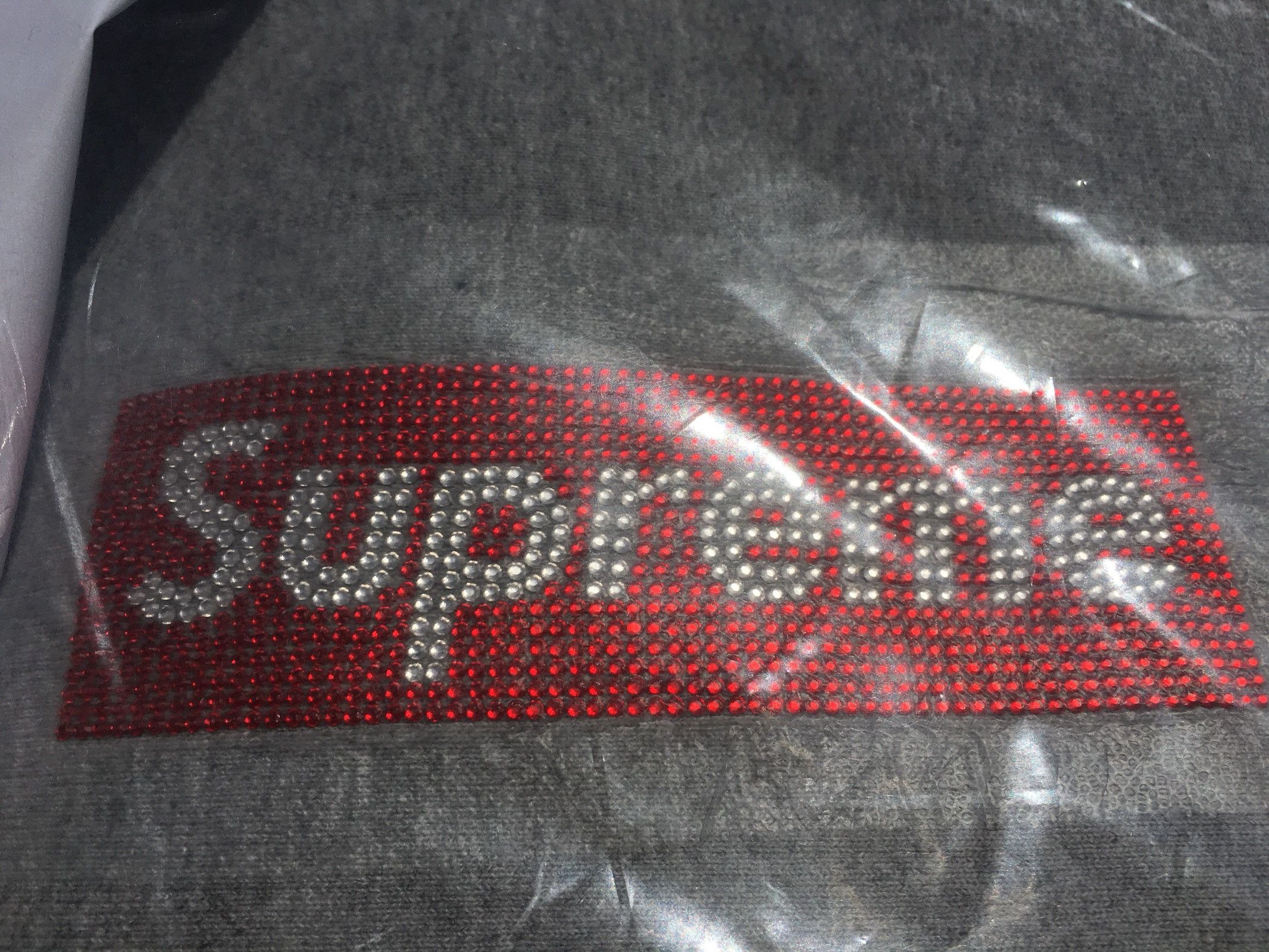 Supreme Swarovski Box Logo Anniversary Street Style