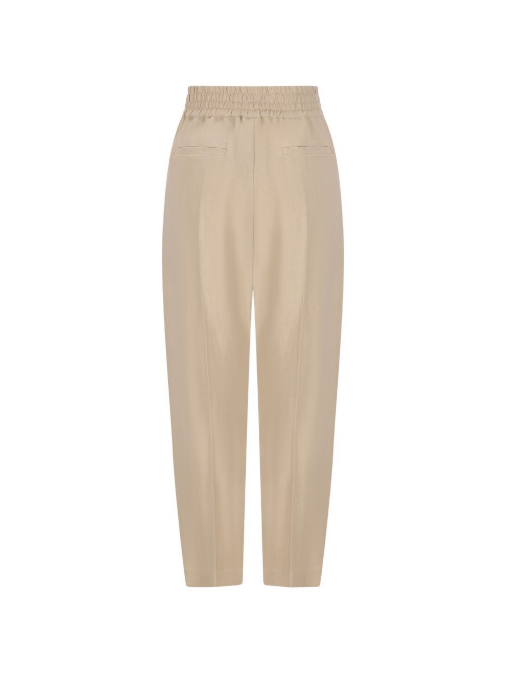 Brunello Cucinelli LINEN BLEND TROUSERS Size 26" / US 2 / IT 38 - 3 Thumbnail
