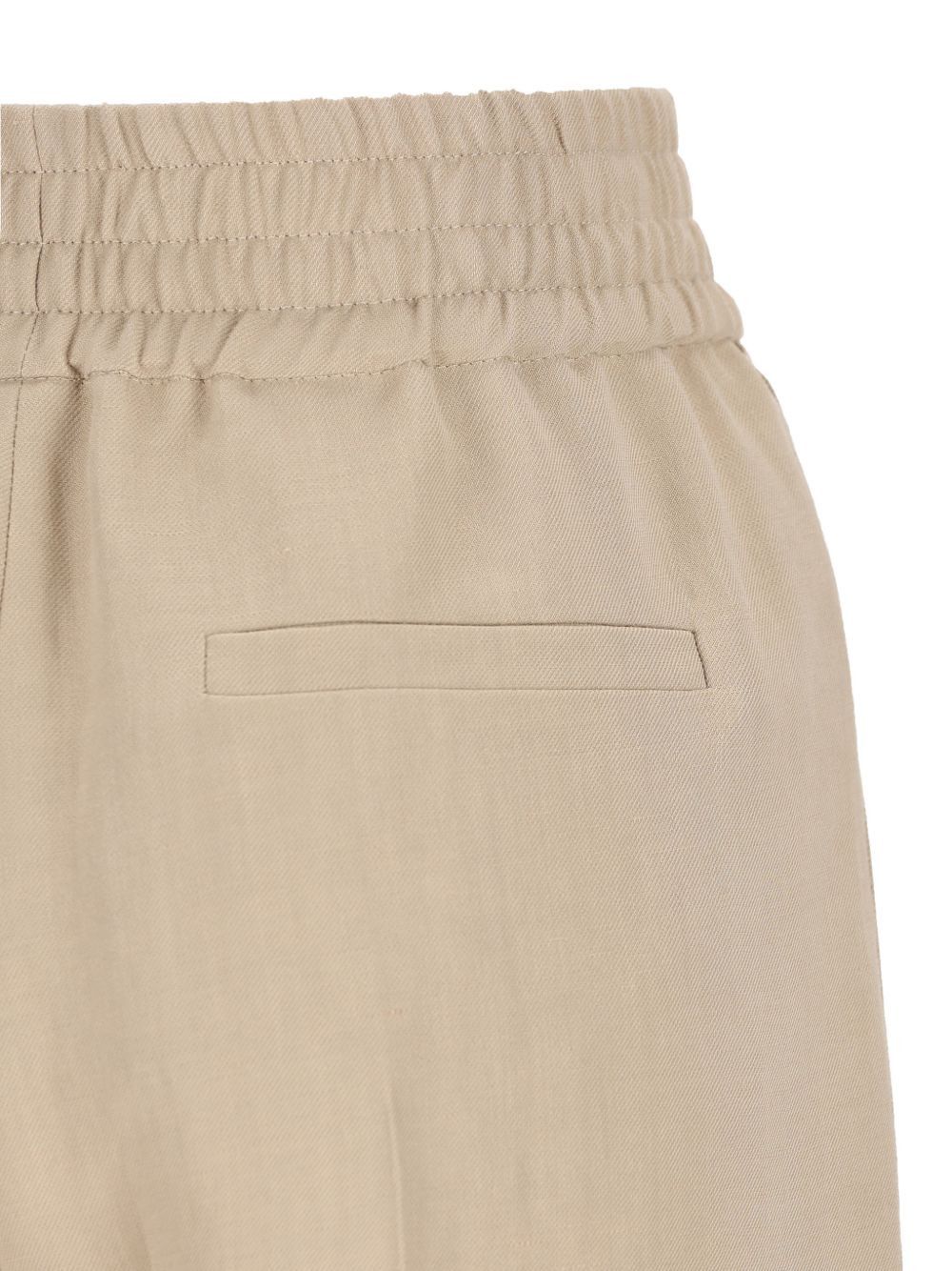 Brunello Cucinelli LINEN BLEND TROUSERS Size 28" / US 6 / IT 42 - 2 Thumbnail