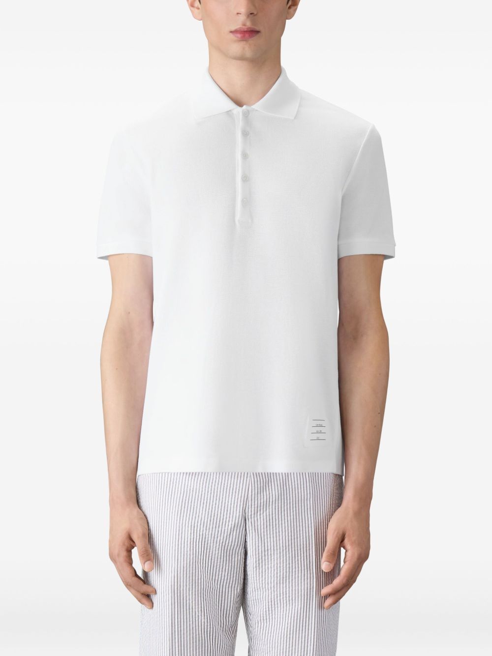 Thom Browne COTTON POLO SHIRT Size US M / EU 48-50 / 2 - 4 Thumbnail