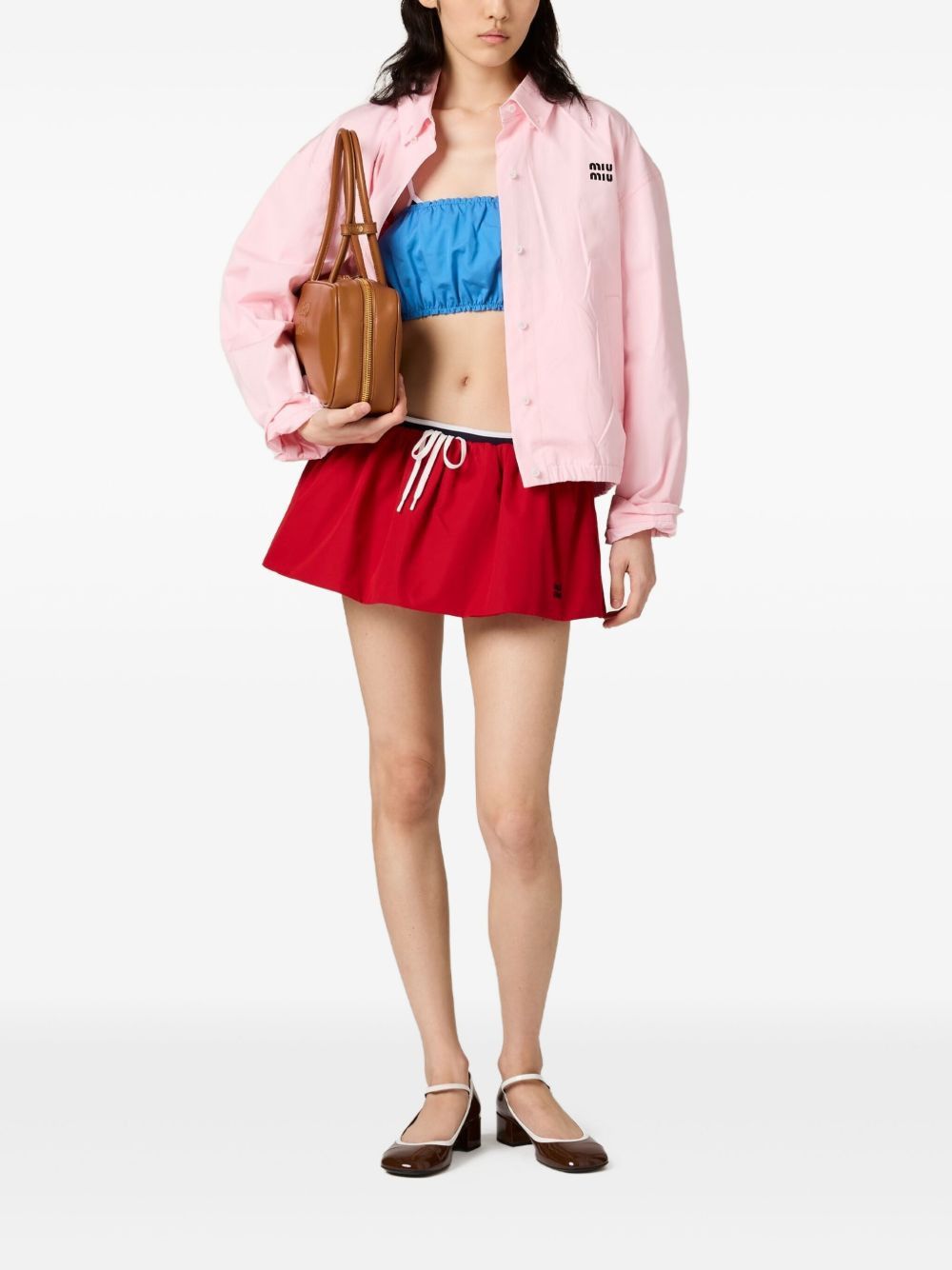 Miu Miu COTTON SHORT JACKET Size XS / US 0-2 / IT 36-38 - 5 Thumbnail
