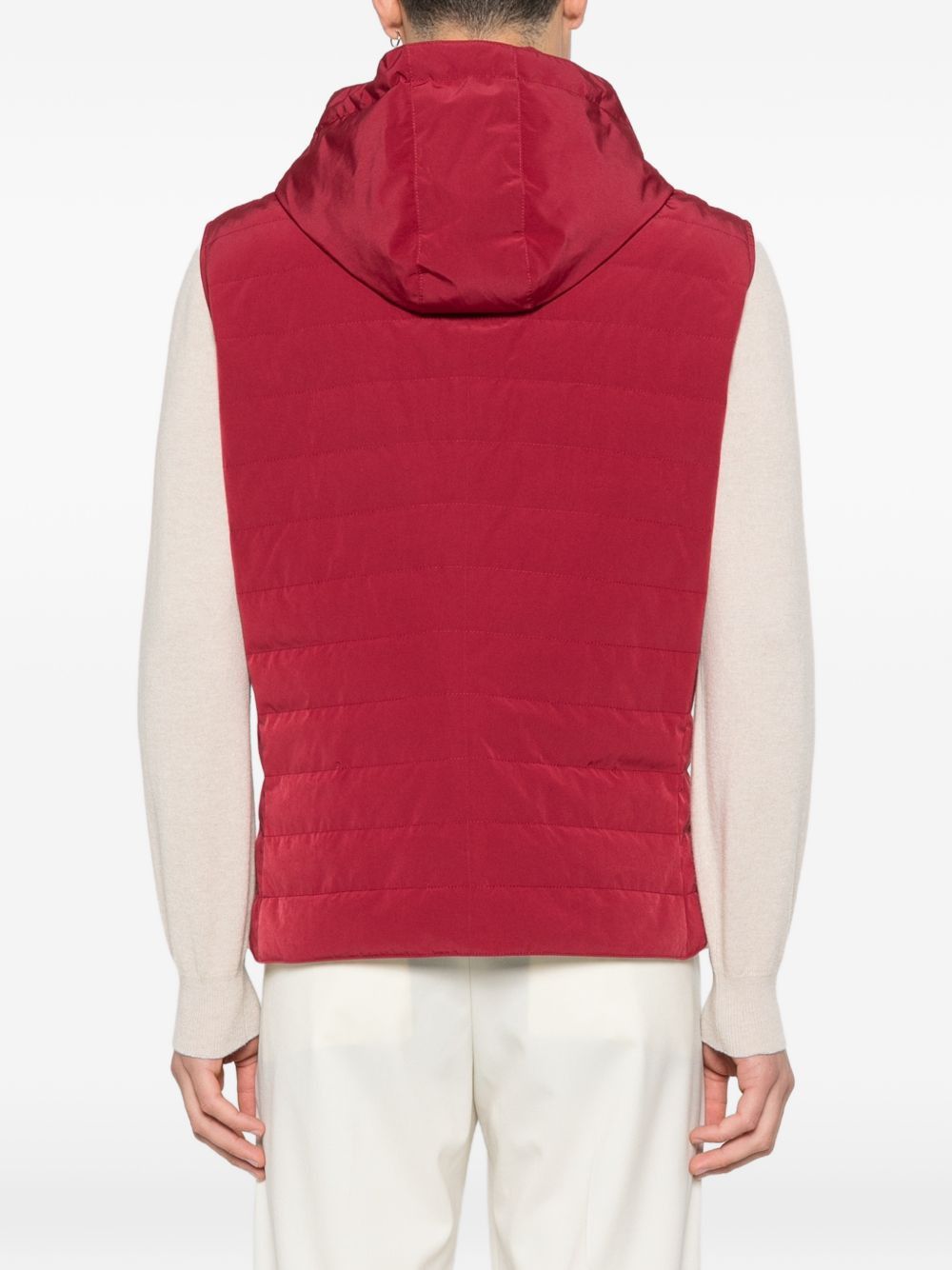 Brunello Cucinelli HOODED DOWN VEST Size US S / EU 44-46 / 1 - 3 Thumbnail