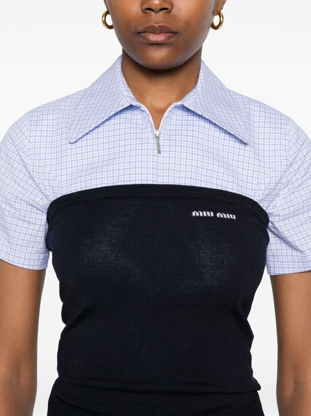 Miu Miu WOOL TOP Size M / US 6-8 / IT 42-44 - 5 Thumbnail