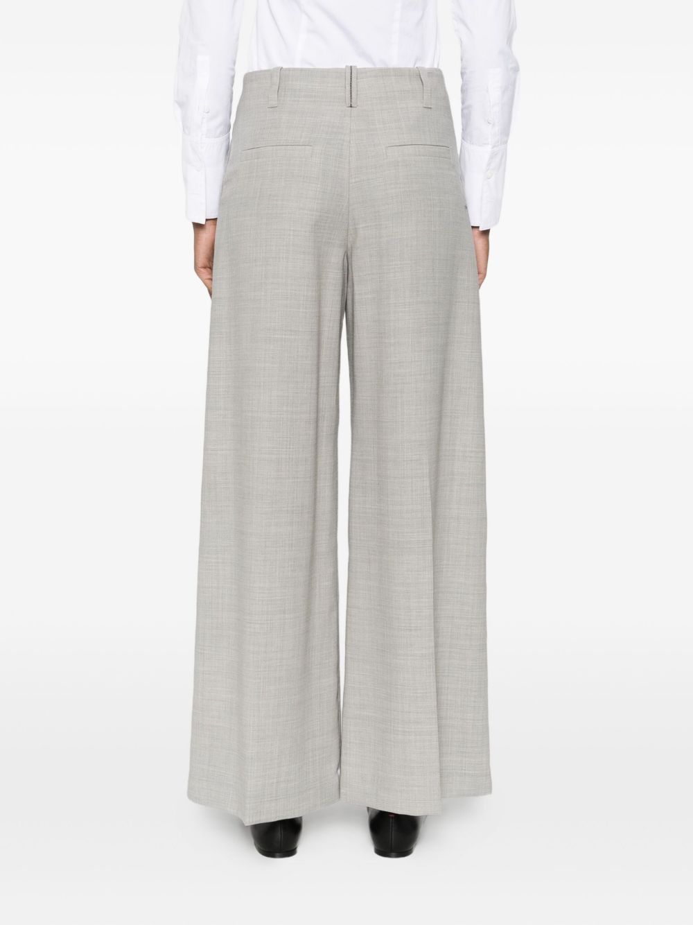 Brunello Cucinelli WOOL TROUSERS Size 25" / US 0 / IT 36 - 4 Thumbnail