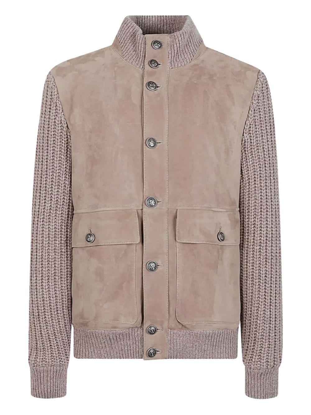 Brunello Cucinelli LEATHER BOMBER JACKET Size US M / EU 48-50 / 2 - 4 Thumbnail
