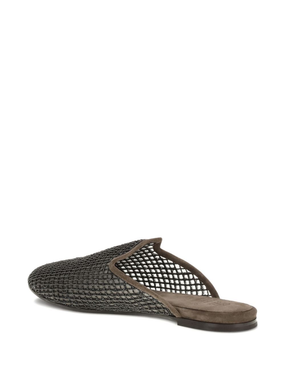 Brunello Cucinelli LEATHER SLIPPERS Size US 11 / IT 41 - 4 Thumbnail