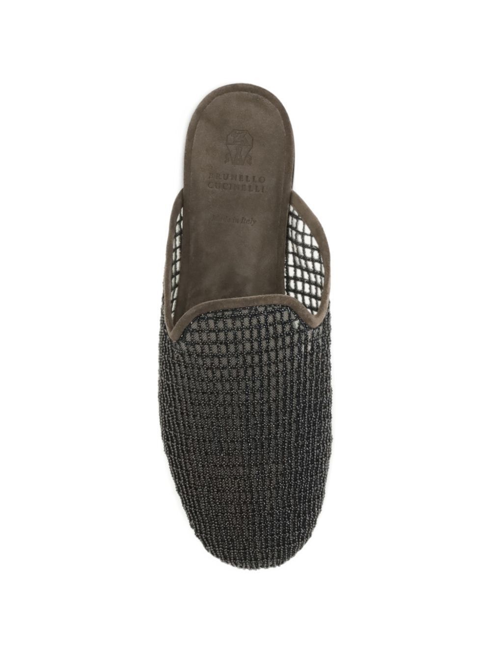 Brunello Cucinelli LEATHER SLIPPERS Size US 11 / IT 41 - 3 Thumbnail