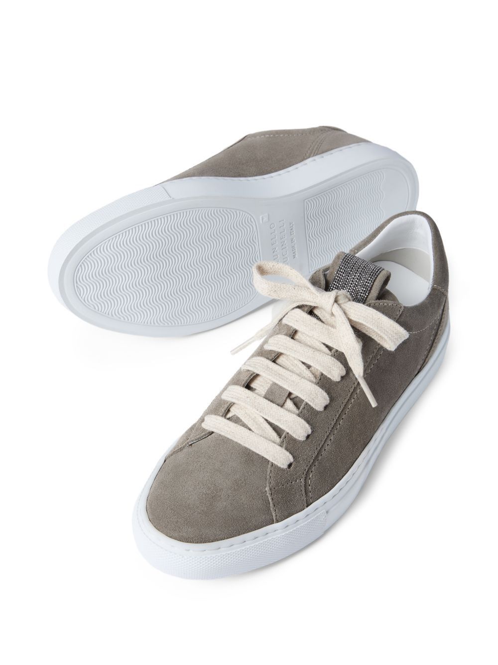 Brunello Cucinelli LEATHER SNEAKERS Size US 8 / IT 38 - 5 Thumbnail