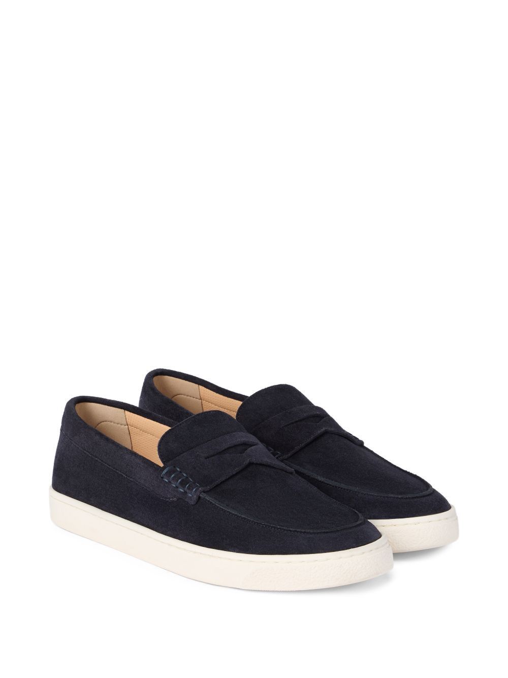 Brunello Cucinelli LEATHER LOAFERS Size US 7 / EU 40 - 2 Thumbnail