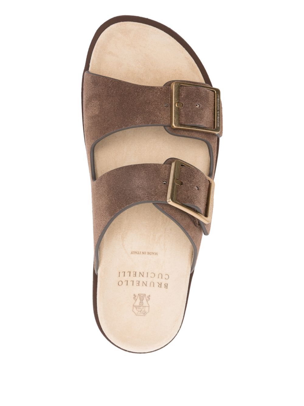 Brunello Cucinelli LEATHER SANDALS Size US 7 / EU 40 - 3 Thumbnail