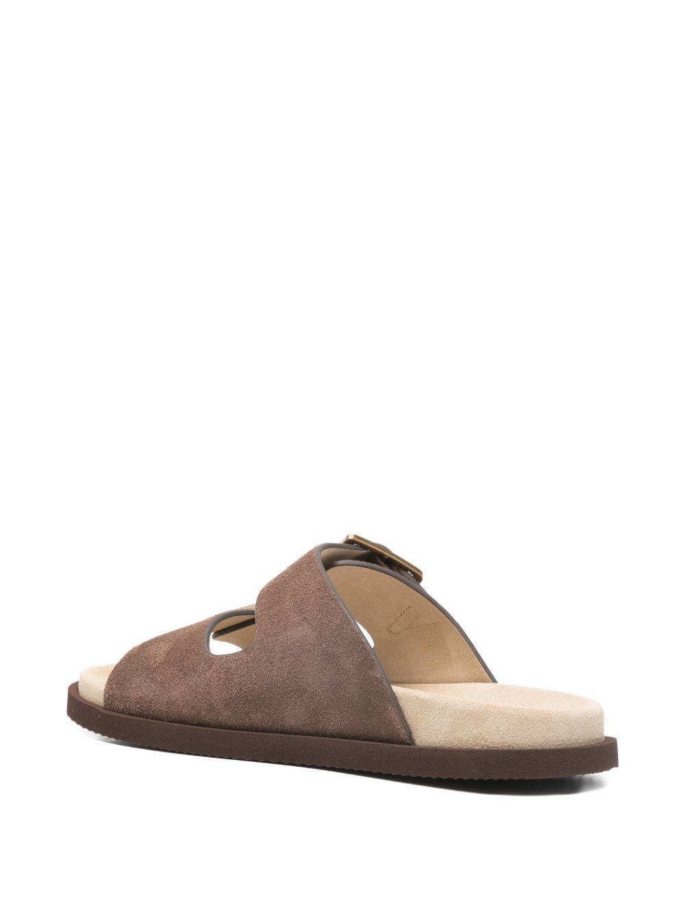 Brunello Cucinelli LEATHER SANDALS Size US 7 / EU 40 - 2 Thumbnail