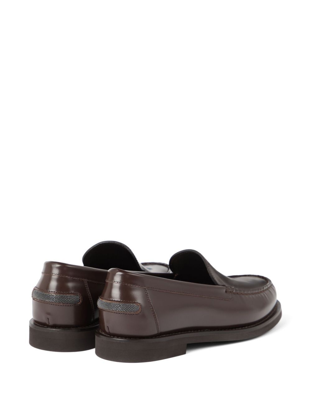 Brunello Cucinelli LEATHER LOAFERS Size US 11 / IT 41 - 5 Thumbnail