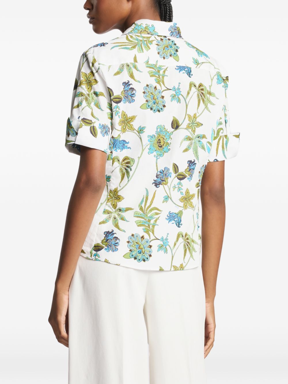 Fay PRINTED COTTON SHIRT Size XL / US 12-14 / IT 48-50 - 4 Thumbnail