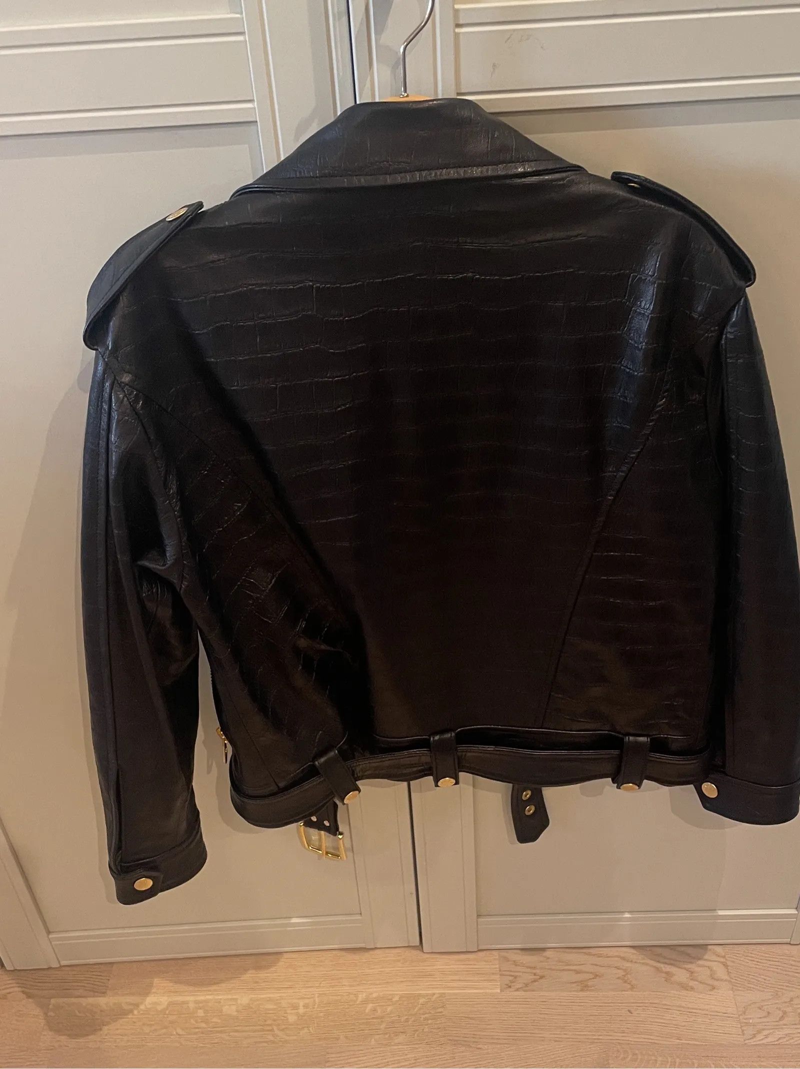 Blk Dnm Blk Dnm Leather Jacket Size S / US 4 / IT 40 - 6 Thumbnail