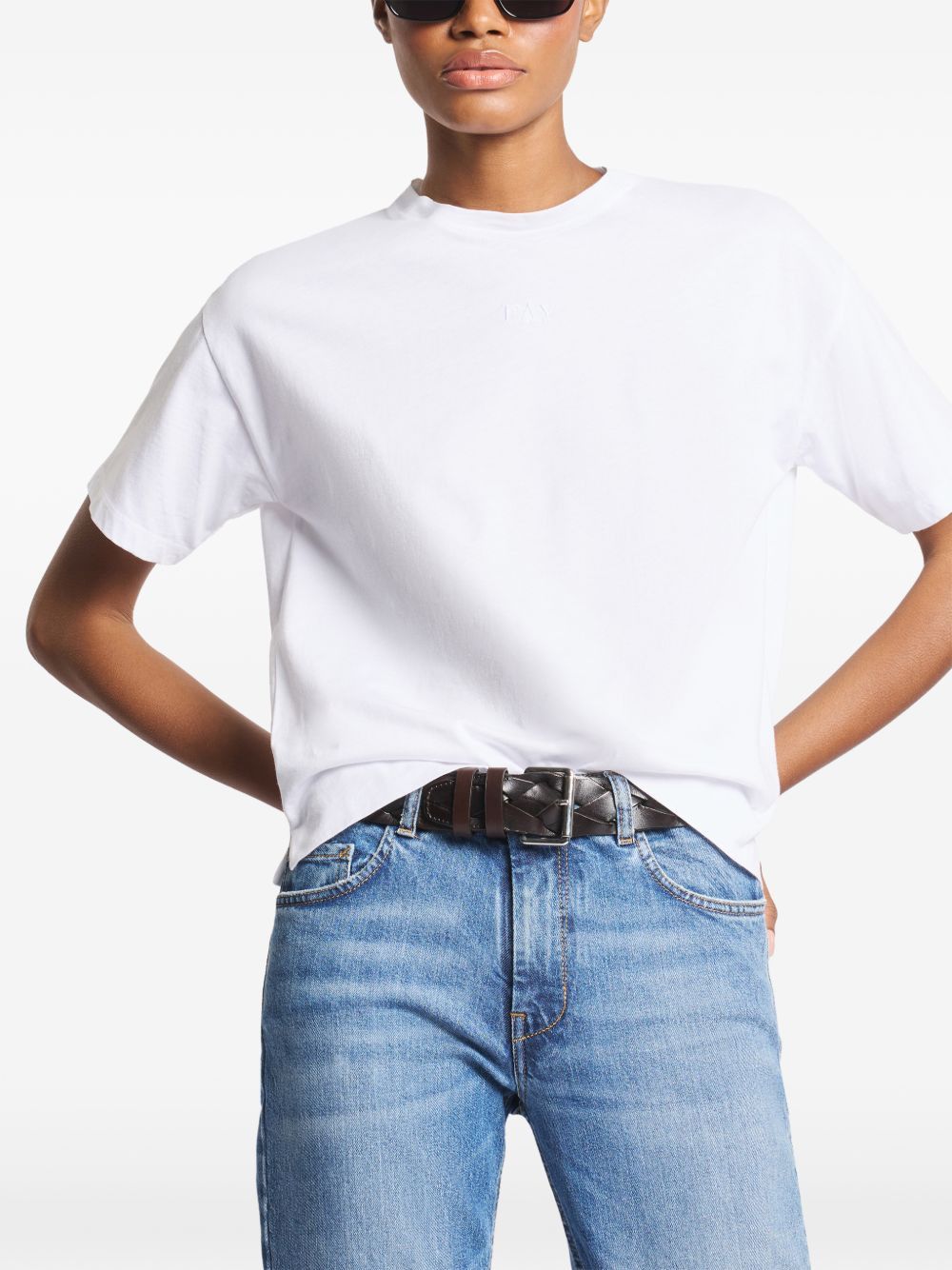 Fay COTTON T-SHIRT Size S / US 4 / IT 40 - 5 Thumbnail