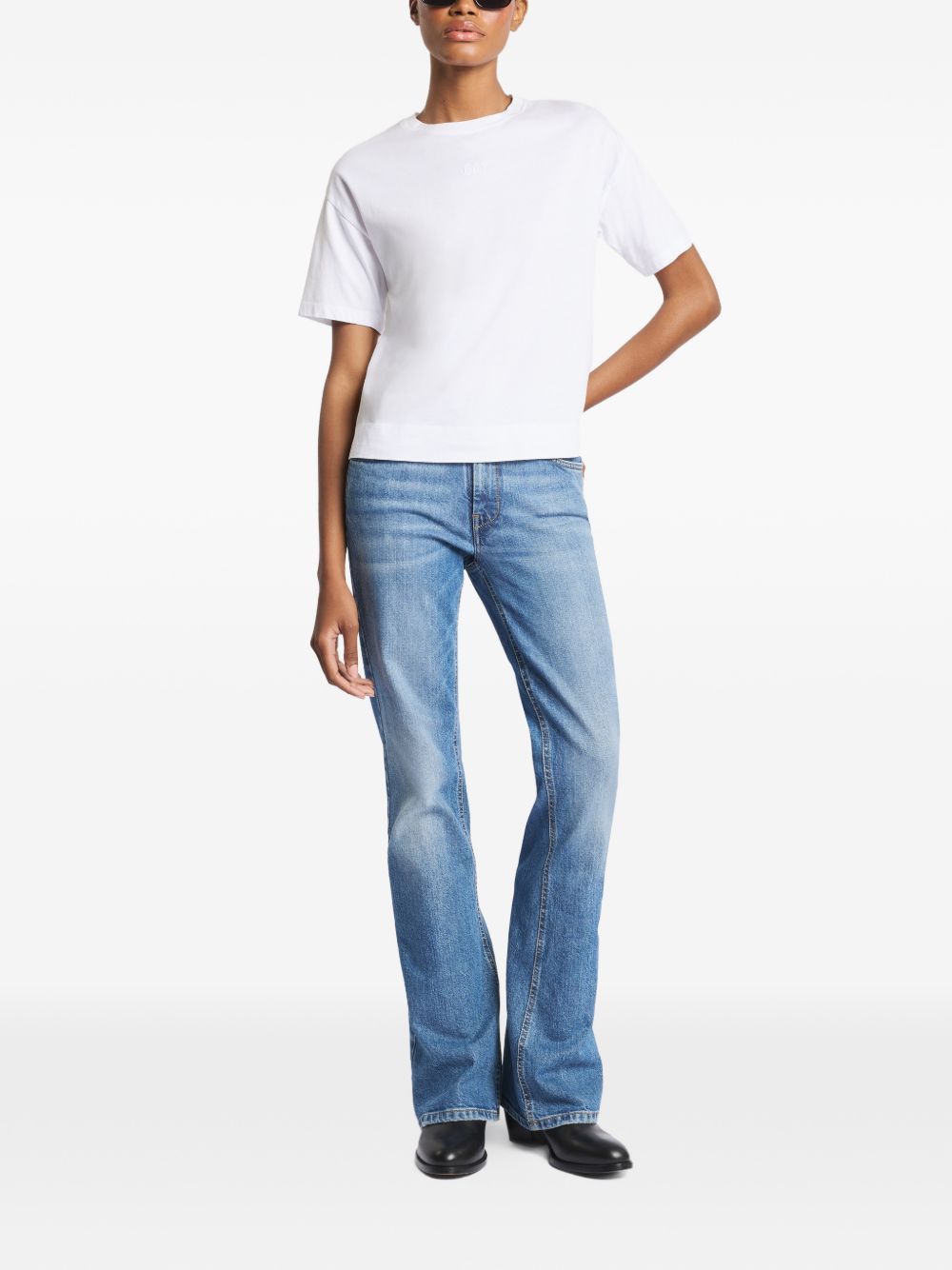 Fay COTTON T-SHIRT Size XS / US 0-2 / IT 36-38 - 4 Thumbnail