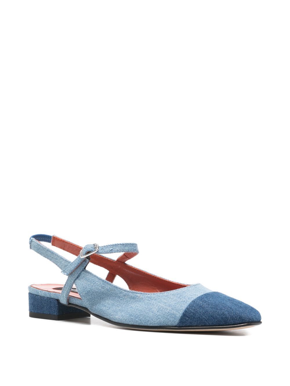 Carel Paris OCEANO SLINGBACK BALLETS Size US 7 / IT 37 - 2 Thumbnail