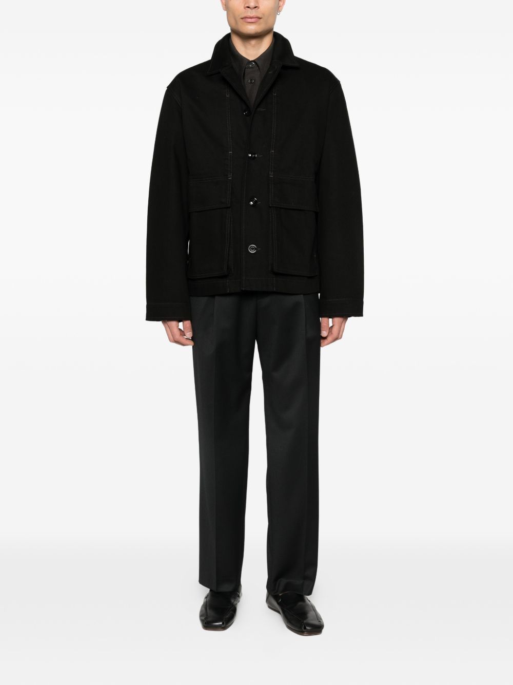Lemaire DENIM COTTON JACKET Size US M / EU 48-50 / 2 - 4 Thumbnail