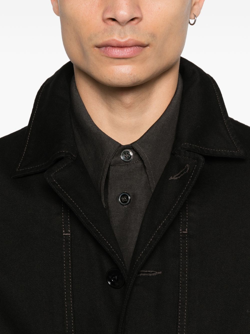 Lemaire DENIM COTTON JACKET Size US S / EU 44-46 / 1 - 5 Thumbnail