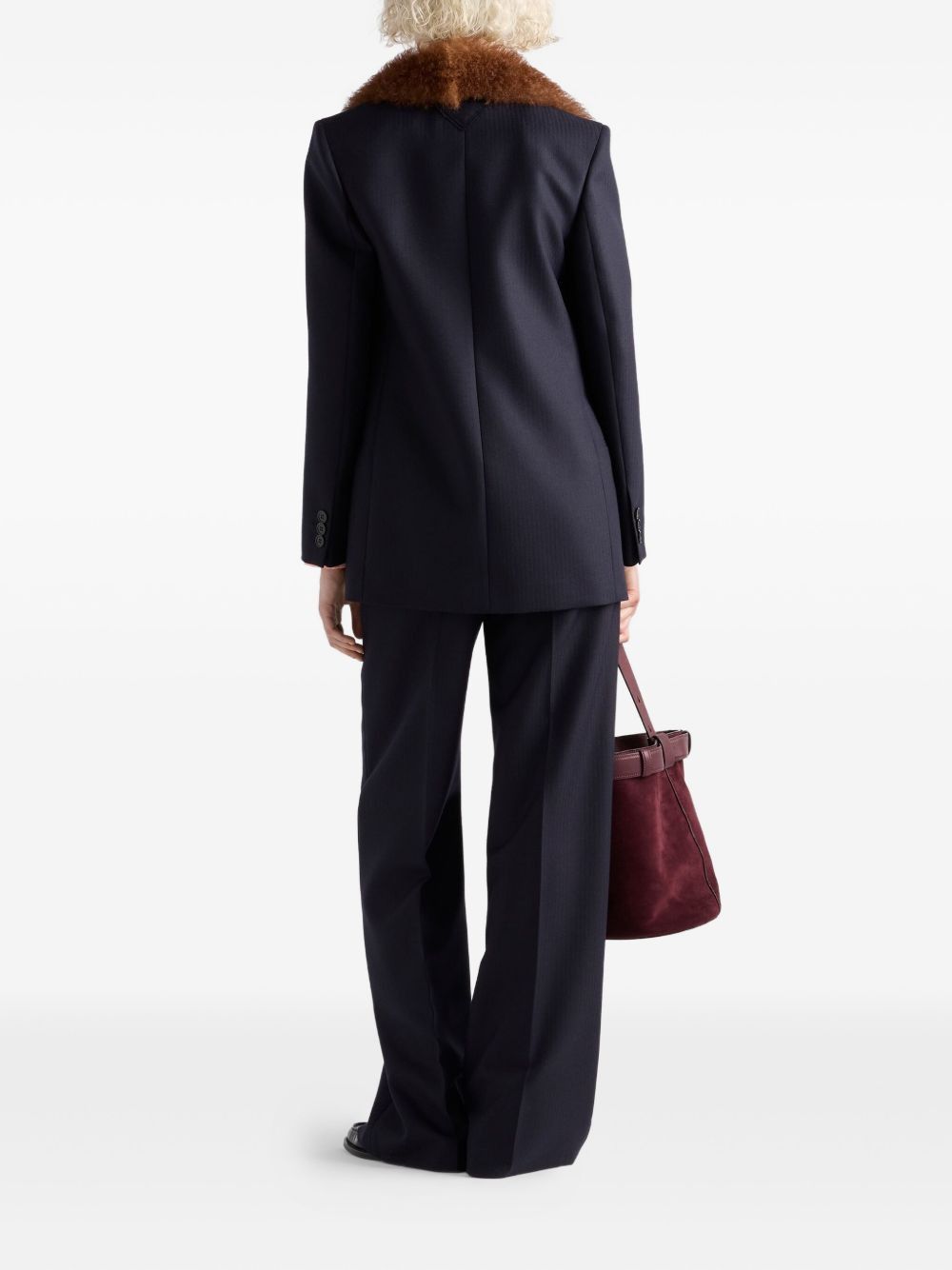 Prada WOOL TROUSERS Size 27" / US 4 / IT 40 - 2 Thumbnail