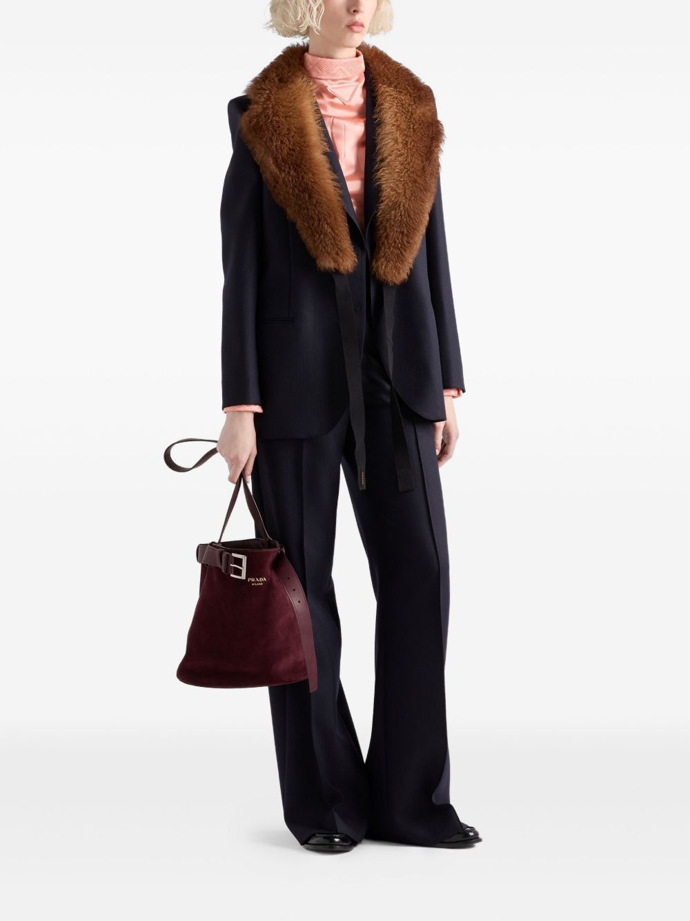 Prada WOOL TROUSERS Size 27" / US 4 / IT 40 - 4 Thumbnail