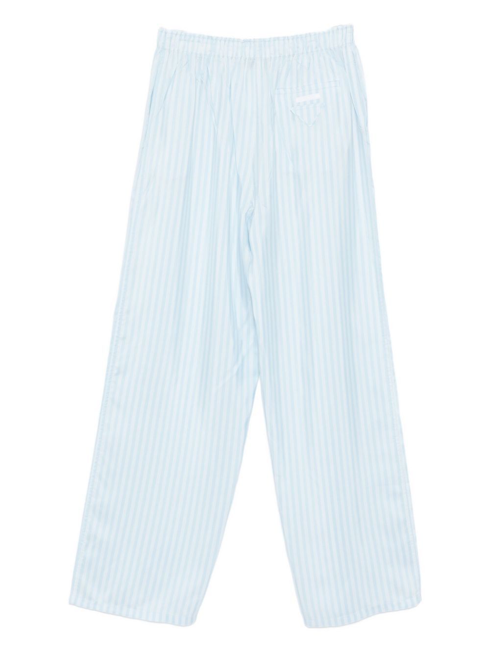 Prada COTTON BLEND TROUSERS Size 27" / US 4 / IT 40 - 2 Thumbnail