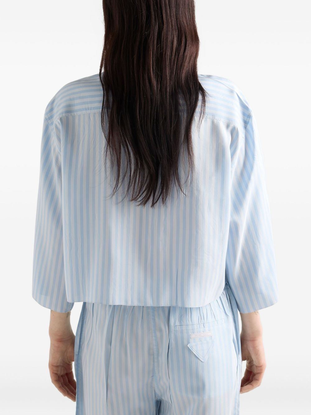 Prada SILK SHIRT Size XS / US 0-2 / IT 36-38 - 3 Thumbnail