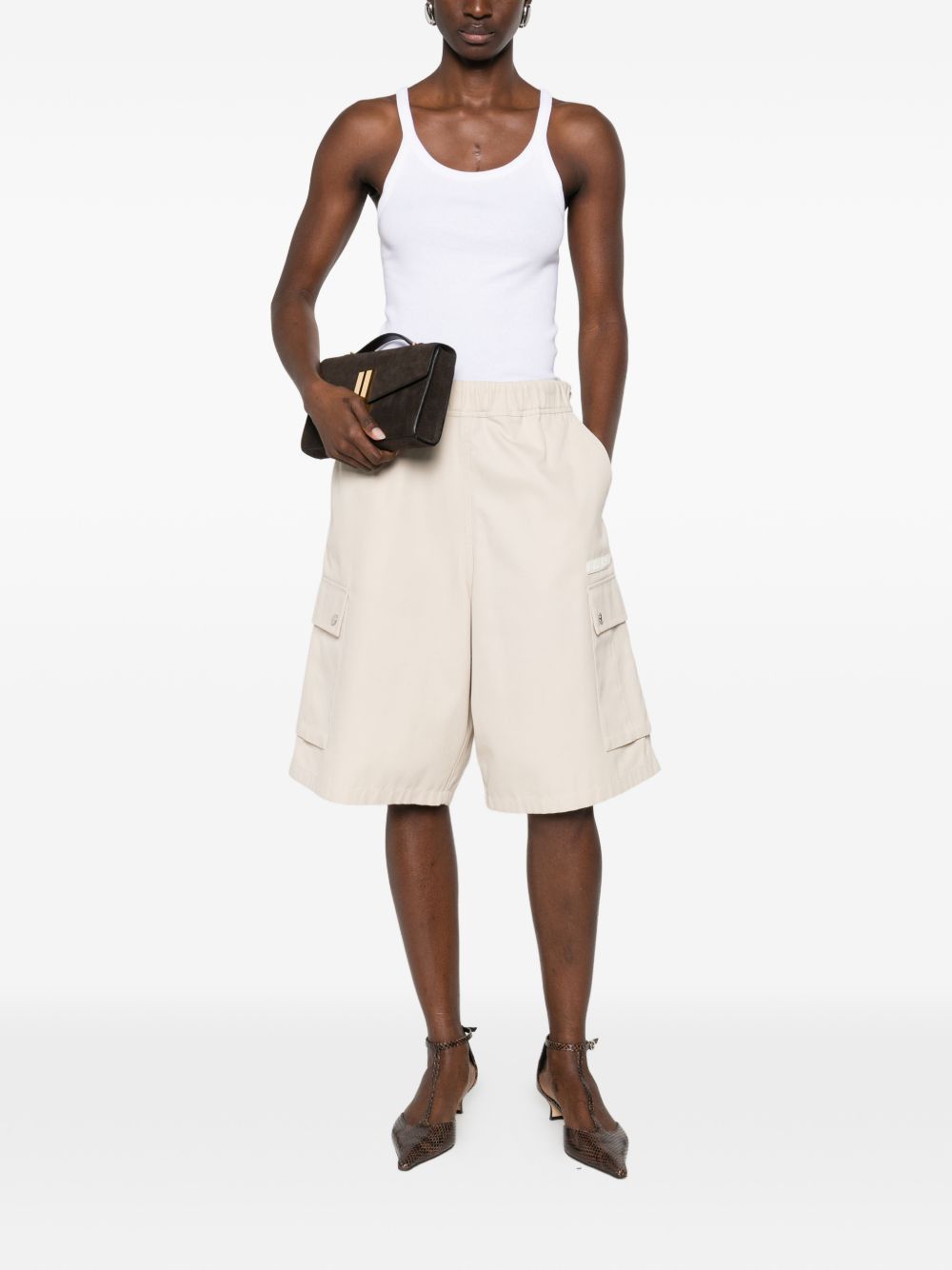Iro PALISSO COTTON TANK TOP Size L / US 10 / IT 46 - 4 Thumbnail