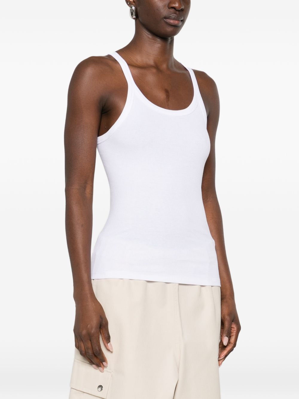 Iro PALISSO COTTON TANK TOP Size S / US 4 / IT 40 - 3 Thumbnail