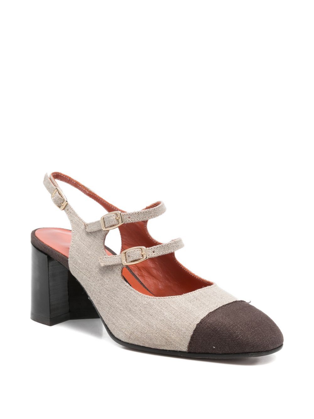 Carel Paris PAPAYA SLINGBACK PUMPS Size US 9 / IT 39 - 3 Thumbnail