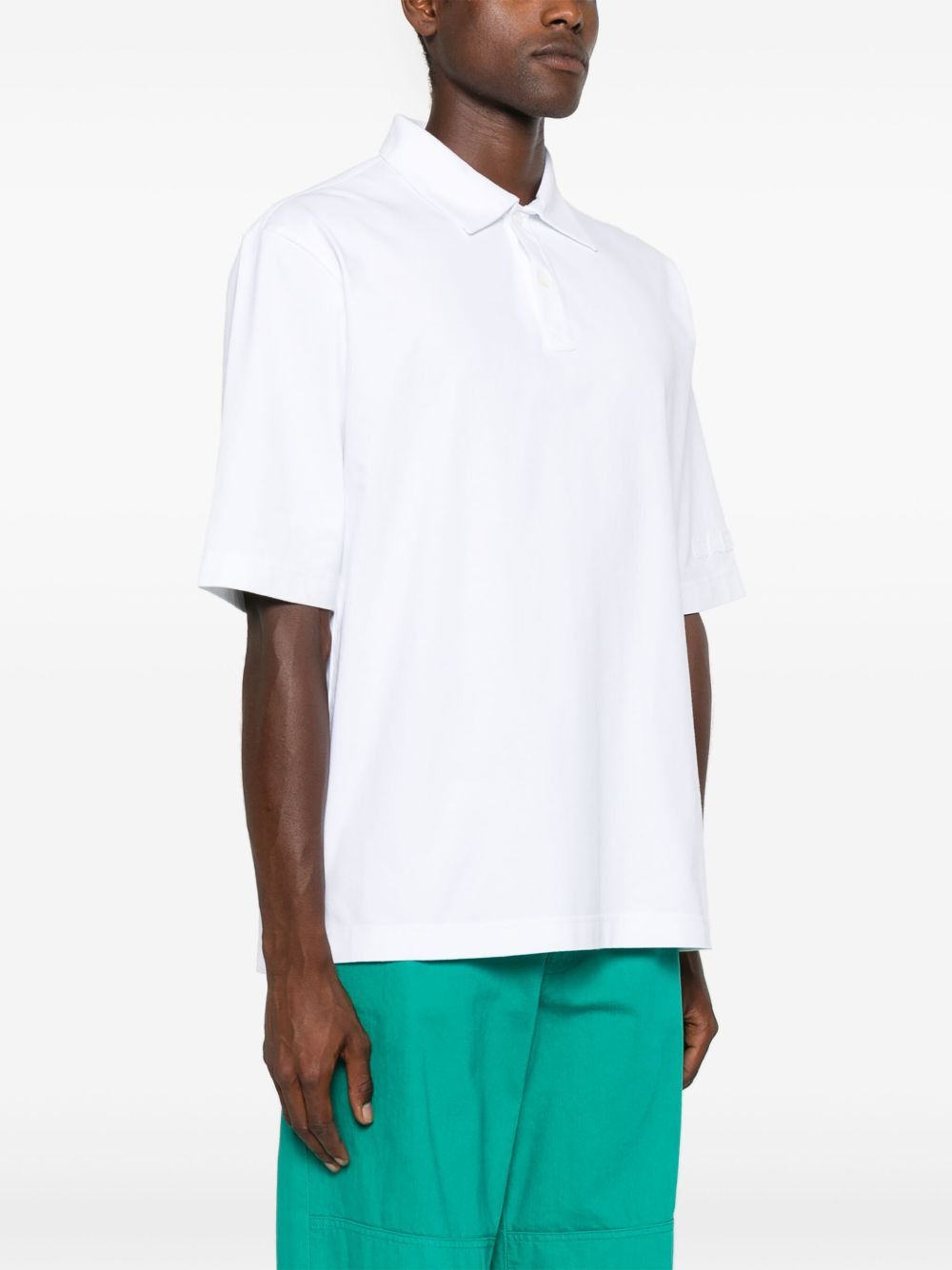 Marni LOGO COTTON POLO SHIRT Size US S / EU 44-46 / 1 - 5 Thumbnail